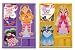 Melissa & Doug Princess Elsie and Maggie Leigh Magnetic Dress up Bundle
