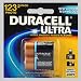 DURACELL DIV. OF P & G DL123AB2PK ULTRA LITHIUM PHOTO BATTERY 3V 2PK
