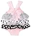 Mud Pie Baby-Girls Newborn Polka Dot Ruffle Bubble