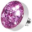 Purple Glitter Dome Dermal Top