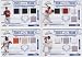 2005 Absolute Memorabilia Tools of The Trade Swatch Quad TT-26 Roy Oswalt - Btg Glv-Fld Glv-Jsy-Shoes Houston Astros (Piece of Authentic Game Used Stuff - Serial #D To 30 - Baseball Cards)