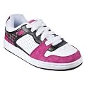 Girls' Xhilaration&reg; Halia Plaid Skate Shoes - White/Pink