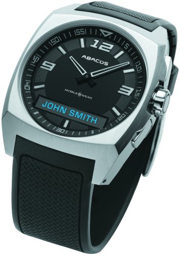MobileWear Caller ID Watch - Rubber Strap