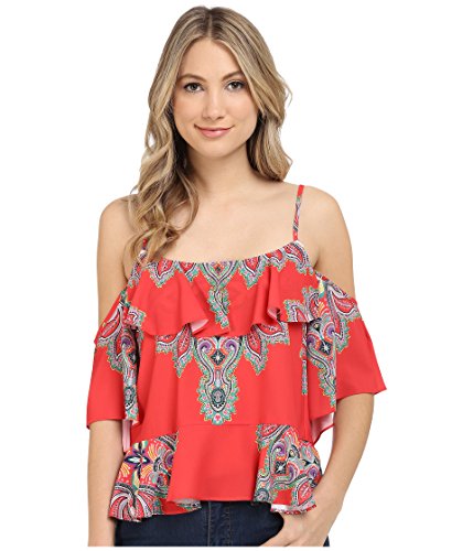 [ニコールミラー] Nicole Miller レディース Bali Printed Flutter Top トップス [並行輸入品]