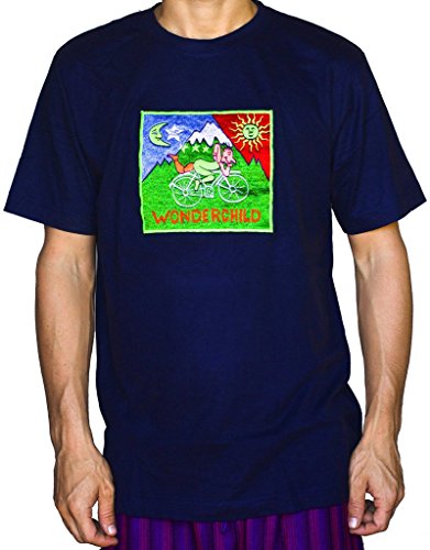 ImZauberwald LSD Wonderchild UV Shirt Albert Hofmann Goa Psy Trance