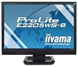 iiyama 22インチワイド光沢液晶ディスプレイ HDMI×2ポート装備 ブラック PLE2205WS-GB1