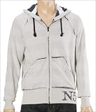 Triple 5 Soul - Triple 5 Soul Reversable Hooded Sweater Hoodie Gray/Navy Striped