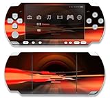 Abstract Future Night Red Decorative Protector Skin Decal Sticker for Sony  ....