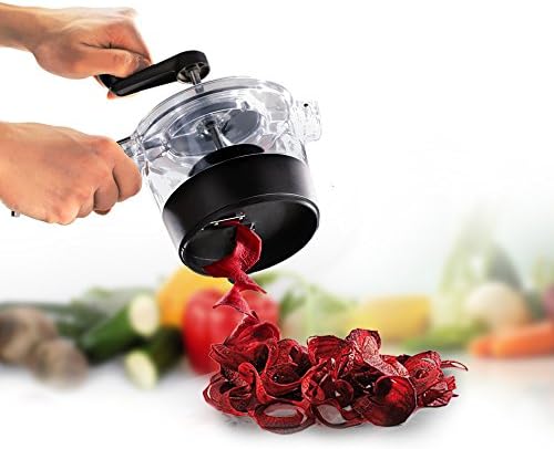 Spiralizer SpiralPro Vegetable Slicer, Best Veggie Pasta Maker for Low Carb Meals