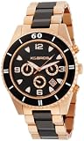 K&BROS Unisex 9136-3 C-901 Ceramic Chronograph Rose Gold-tone