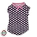 Quality Fashion Pet Puppy Dog Clothes pet dog puppy T shirt -purple dot