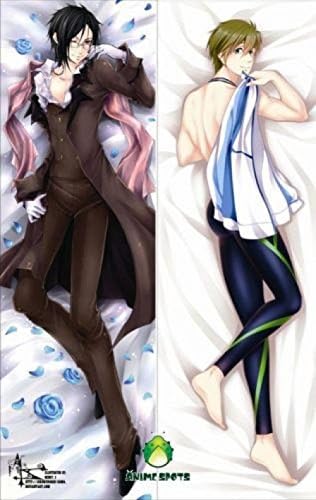 Anime WOW Anime Dakimakura body pillow custommade Makoto;Sebastian Free ack Buer(150x50cm)