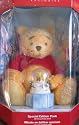 Winnie the Pooh Special Edition Holiday Pooh w Bonus Snow Globe (2002 Disney Store Exclusive)