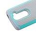 LG Leon Case, LG Tribute 2 Case, LK [Shock-Absorption] Hybrid Dual Layer Armor Defender Protective Case Cover for LG Leon / LG Tribute 2 (Mint)