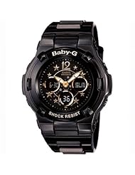 Casio Baby-G Star Black Ladies Watch BGA113B-1BDR
