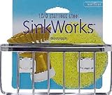 Interdesign 84702 "Sinkworks" Suction Sink Center, Stainless Steel