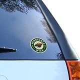 NHL Minnesota Wild 3" Window Cling