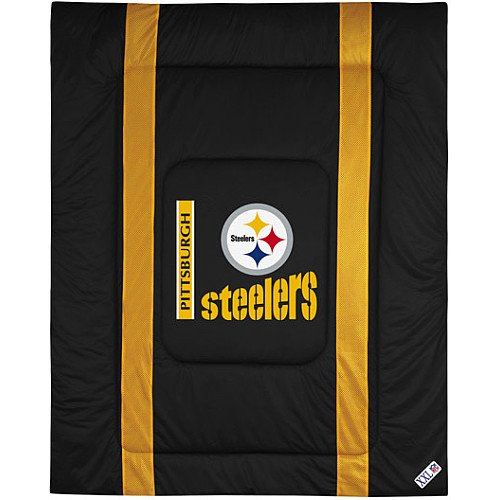 NFL Pittsburgh Steelers Sideline Comforter Twin