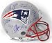 New England Patriots 2004 Team Signed Autographed Full Size Helmet