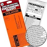 RUDE FAKE PARKING TICKETS