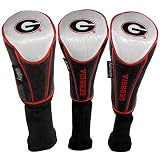 Georgia Bulldogs Nylon Golf Club Headcover (Set of 3)