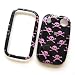 Palm Pre (Sprint) Snap On Protector Hard Case Image Cover Pink Skulls