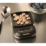 Click here to buy Ultra-Fine Mini Kitchen Scale 1250 Black by SALTER HOUSEWARES.