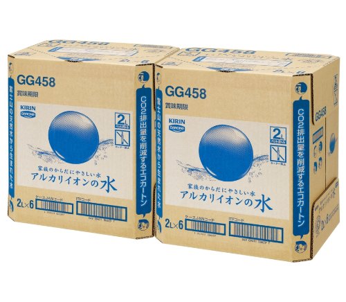 [2CS] キリン アルカリイオンの水(2L×6本)×2箱