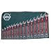 Wiha 50087 15-Piece Cushion Grips Roll Up Pouch Combination Wrenches