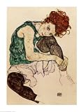 The Artist's Wife Art Poster Print by Egon Schiele, 24x32