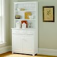 JCP Home Lindale Buffet and Hutch - Red, White