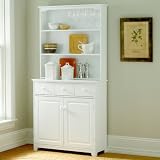JCP Home Lindale Buffet and Hutch - Red, White
