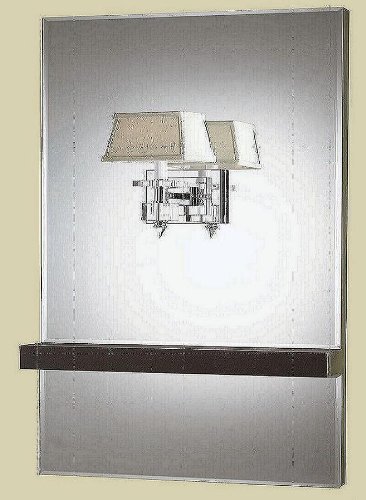 Crystal & Chrome Wall Sconce