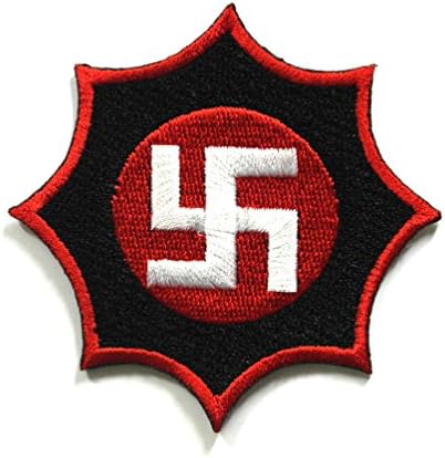 Nazi Patches - Hitler Patch - Applique Embroidered patches - Iron on Patches - Backpack Patches - Size 7 x 7 Cm.