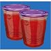 Jarden 82000 8 Oz Plastic Freezer Jars