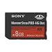 Sony MSHX8B 8GB Memory Stick PRO-HG Duo Media