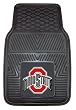 FANMATS 7924 Ohio State University Buckeyes Front Heavy Duty Vinyl Car Mat - 2 Pieces