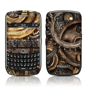 Gears Design Protective Decal Skin Sticker for Blackberry Curve 8900 Cell Phones