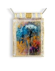 Eco Art Print Necklace: Queen Annes Lace