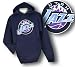 Utah Jazz NBA Men's Sewn Hoodie, Hooded Sweatshirt, Navy