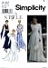 Simplicity 9162 Sewing Pattern Misses Draped Cowl Wedding Dress Gown Size 8 - 18 - Bust 31 1/2 - 40