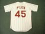 TUG McGRAW Philadelphia Phillies 1980 Majestic Cooperstown Throwback Home Baseball Jersey