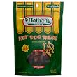 Nathan's Famous Hot Dog Treats, All Beef, 4-Ounce Ziplock Bags (Pack of 4)