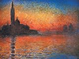 Dusk, 1908 Art Poster Print by Claude Monet, 14x11