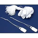 100 String Price Tags Jewelry Clothing Sale Display Tag