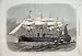 1865 Iron Clad Fleet Hms Minotaur Thames Ship Old Print