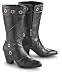 $120 Harley Davidson Saunter Womens Black Boots Shoes
