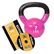 GoFit Kettlebell with DVD - Pink (7 lbs.)