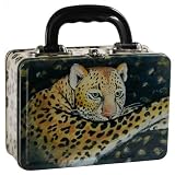 Leopard Metal Lunch Box