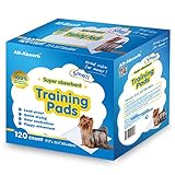 All-Absorb 120 Count Training Pad, 17.5 by 23.5-Inch, White and Blue